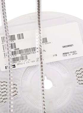 陶瓷贴片电容grm31A5C2J820JW01D普通型1206C0G630V82pF