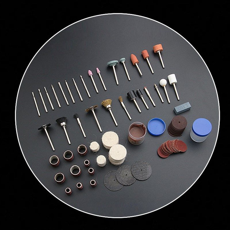 100PC木盒内的纯配件包 电磨配件套H装打磨头抛光轮切割片铣刀研,标准件/零部件/工业耗材,磨头,淘宝优惠券,粉丝福利购,淘宝优惠卷