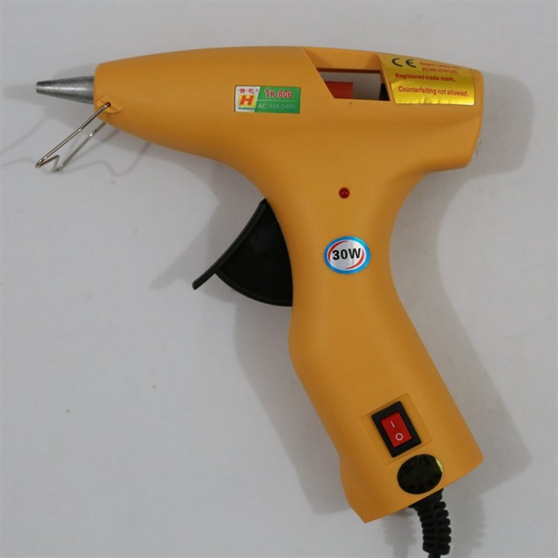 【TK-806 高温型热熔胶枪30W L适用7mm溶胶条电热工具
