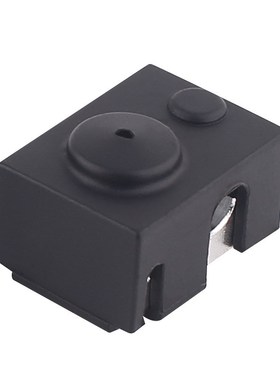 3D打印机硅胶套配件MnK8 V6 MK10 新款加热铝块蓝色黑色保护套高