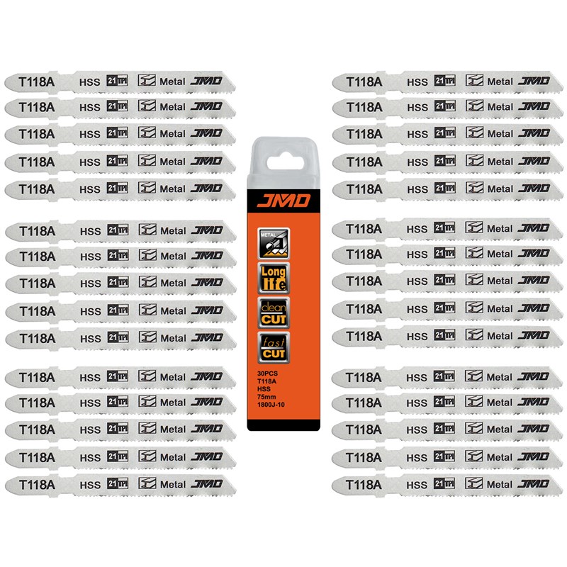 30pcs T11i8A 92mm21T金属切割曲线锯片曲线切割锯条锯片曲线锯条