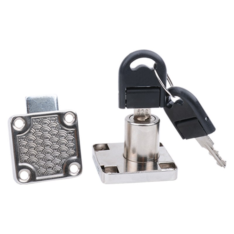 138-2d2办公桌抽屉锁办公柜家具抽屉锁锌合金加厚文件柜锁