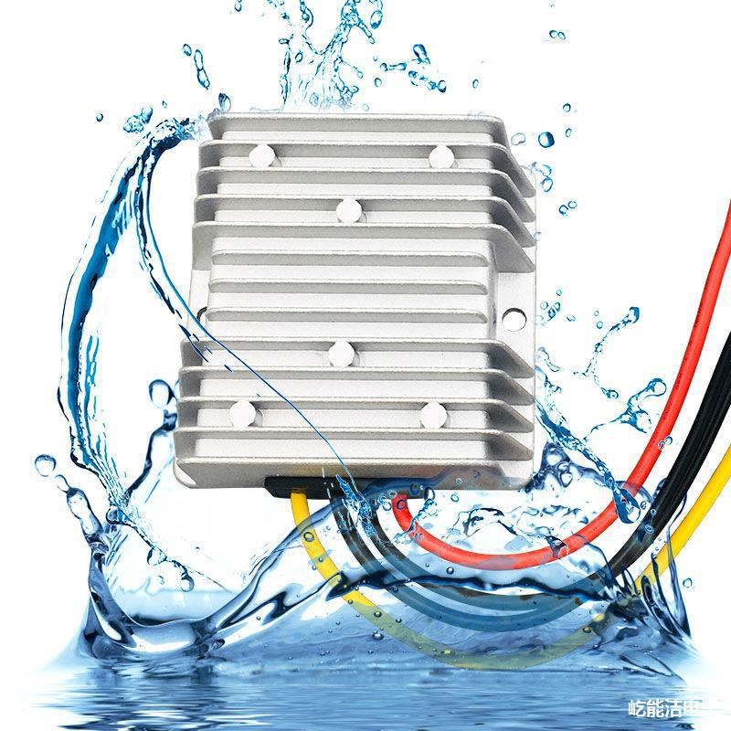 24V转12V 10A20A30A车载电源转换器 DC-DC降压模块U 95%高转换效