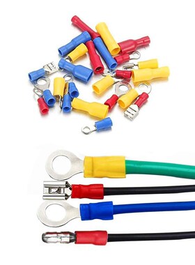 30J端子压线钳k棘轮式预绝缘端子绝缘钳冷压钳700PCS端子套装