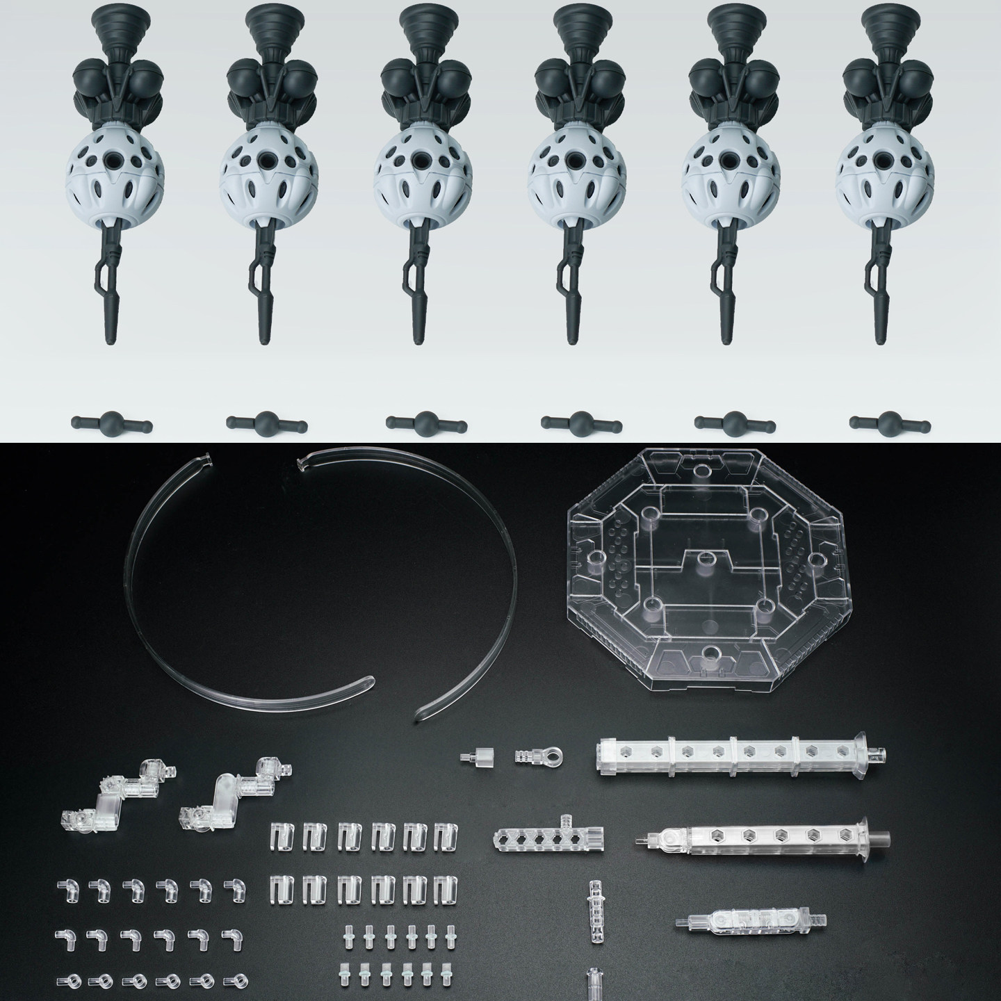  HG 1/144 MSGG 红夏亚 浮游炮扩展配件包拼装模型武器装备