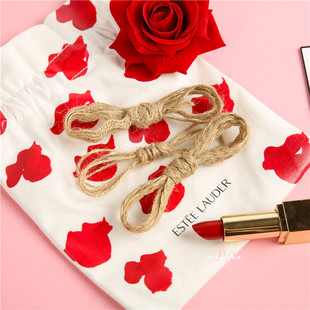 复古森林风DIY手工细麻绳照片墙用天然麻绳包装绳礼品包装蝴蝶结