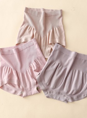 塞德纳6929女士高腰内裤收腹塑臀莫代尔无痕包臀大码红色好运