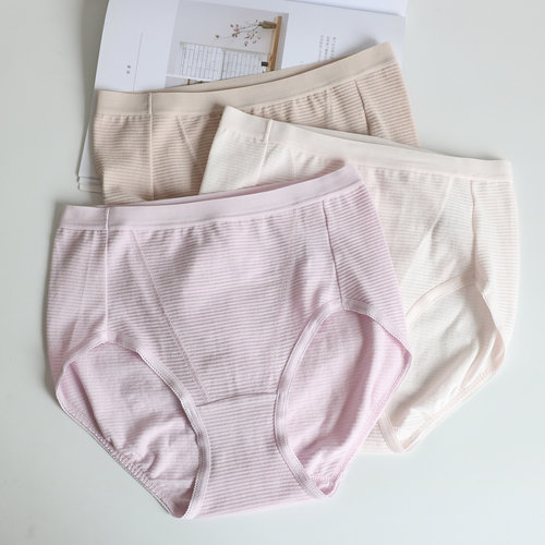 日本简约速干棉高腰内裤