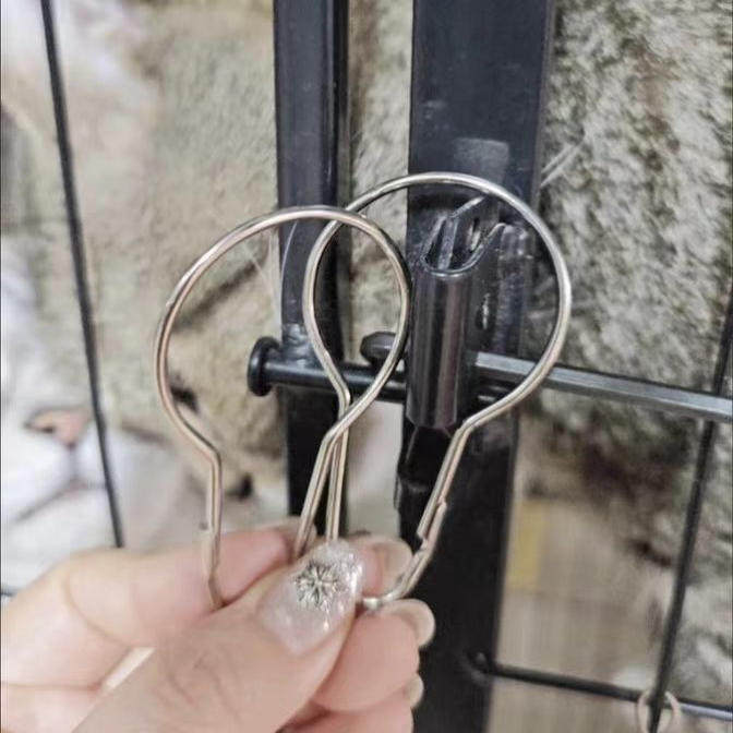 宠物笼专用插销锁笼具挂