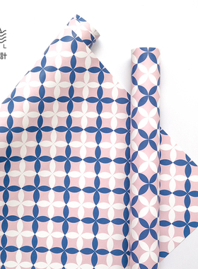 Narwal原创设计 Tile 北欧简约生日祝福花艺创意礼物礼品包装纸