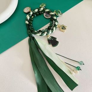 哈利波特周边手链手串斯莱特林格兰芬多赫奇帕奇拉文克劳印象手绳