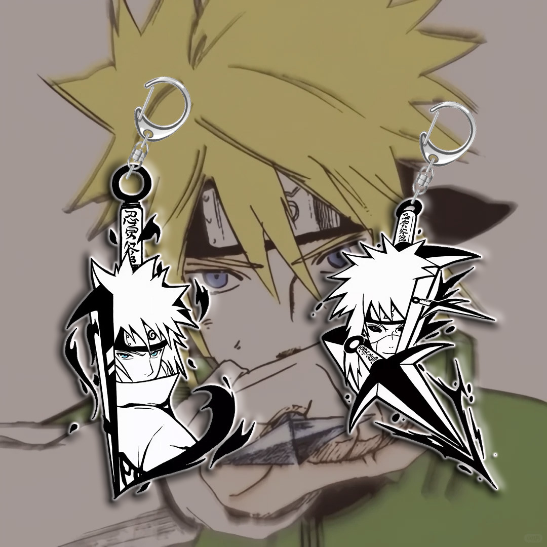火影忍者波风水门周边钥匙扣