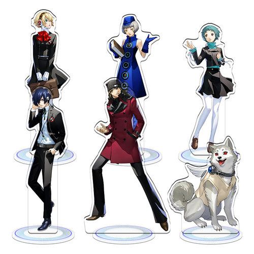 无缝夹层精雕內印PERSONA3女神异闻录P3结城理游戏周边亚克力立牌