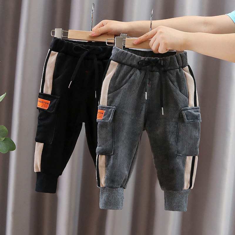宝宝加绒裤子秋冬装男童一体绒长裤新款儿童加厚棉裤潮小童休闲裤,童装/婴儿装/亲子装,裤子,淘宝优惠券,粉丝福利购,淘宝优惠卷