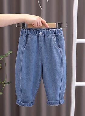 男女童休闲牛仔裤春秋装