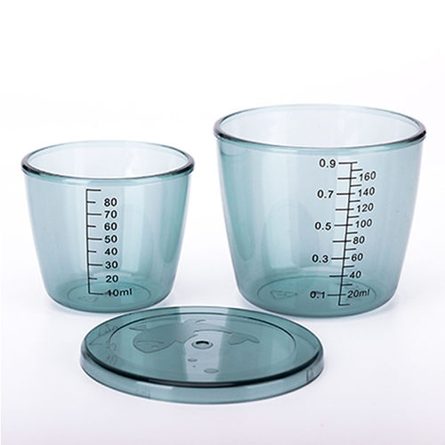 钓鱼开饵量杯两件套装精细调整