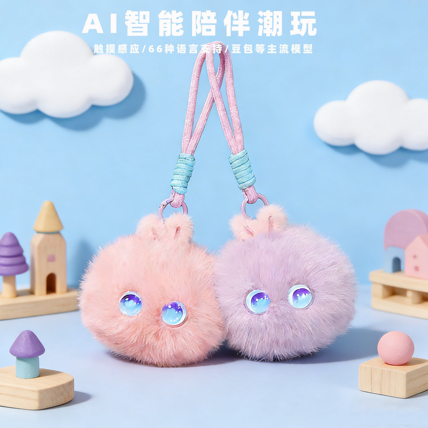 【触摸感应】AI智能对话玩具豆包陪伴聊天机器人电子宠物生日礼物