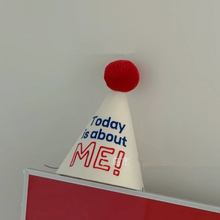 About me韩风拍照出片无纺布帽子生日帽派对布置氛围道具少女心