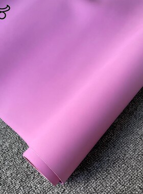 阳光皮料 意大利ncg粉紫色平纹 1.3mm 挺 XP151