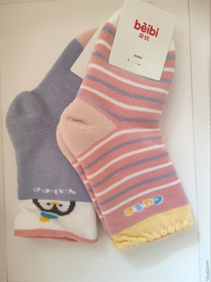 贝比幼儿小童秋冬加厚保暖毛圈袜宝宝袜无骨柔软舒适加厚男女童袜