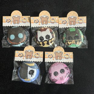 怪胎马戏团周边毛绒吧唧pierrot小丑jester同人自制谷子徽章胸章