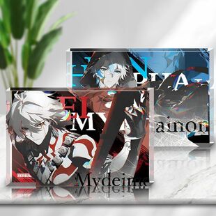 万敌白厄游戏角色周边咕卡砖谷子立绘亚克力桌面摆件高透水晶装饰