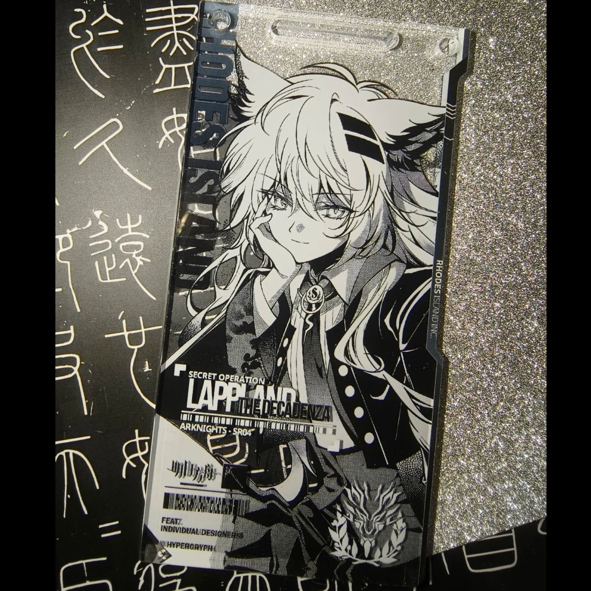 明日方舟周边通行证钥匙扣