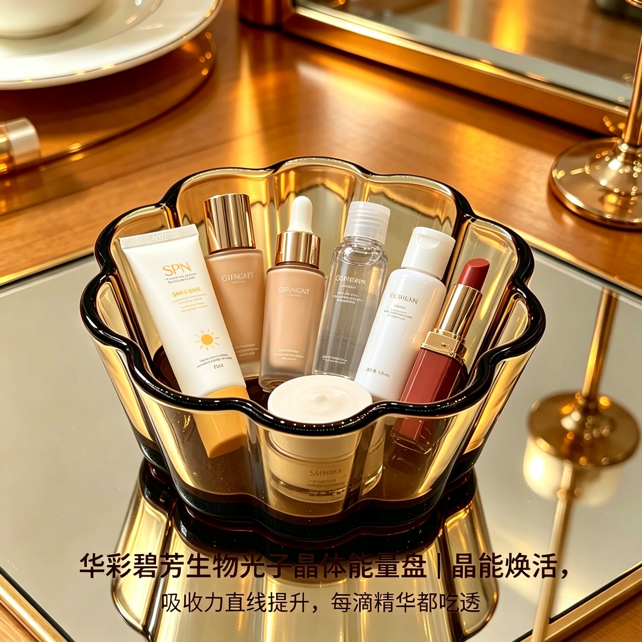 化妆品护肤品面膜工具妆效果5倍提升功效翻倍焕吸收华彩碧芳