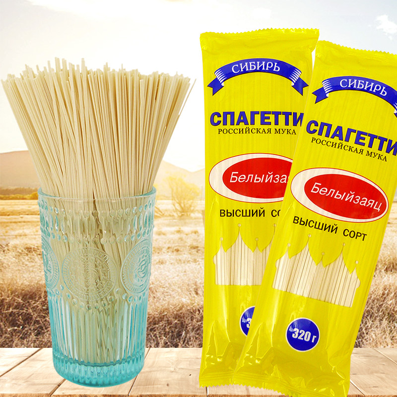 雪兔挂面龙须面320gx8包俄罗斯进口面粉加工全麦无盐待煮面条,粮油调味/速食/干货/烘焙,面条/挂面（无料包）,淘宝优惠券,粉丝福利购,淘宝优惠卷