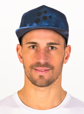 瑞典夸夫特6个点CRAFT 户外运动平檐卡车帽透气速干CTM跑步棒球帽