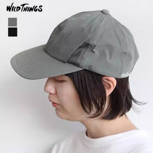 日本潮牌 WILD THINGS帽子户外山系男户外露营防晒速干透气棒球帽