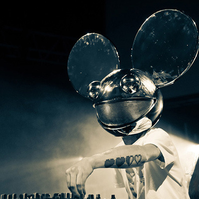 夜店DJ电音鼠deadmau5荧光夜光平檐嘻哈帽个性潮牌snapback街舞帽