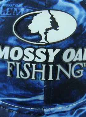 mossy oak fishing美国户外钓鱼遮阳帽子夏季网眼透气仿生迷彩帽