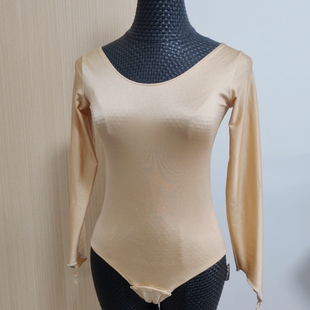 今宵舞服新品拉丁舞裙打底衣广场舞裙肤色紧身塑身服遮痕工厂直发