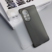 适用华为nova8pro手机壳新款 nova8无边框brq an00保护套8por超薄半包防摔透明ANG一AN00磨砂硬壳简约