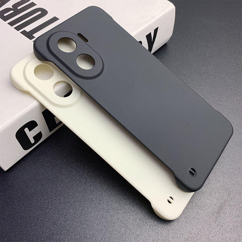 适用荣耀X40i手机壳新款华为honorX40i无边框保护套超薄半包防摔DIO一AN00磨砂硬壳anoo简约x4oi外壳