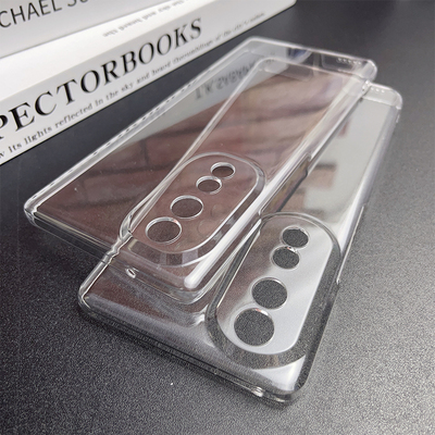 适用荣耀80Pro手机壳Honor80保护壳超薄全包防摔80pro曲屏版无边框透明硬壳简约80por外壳男女新款简约