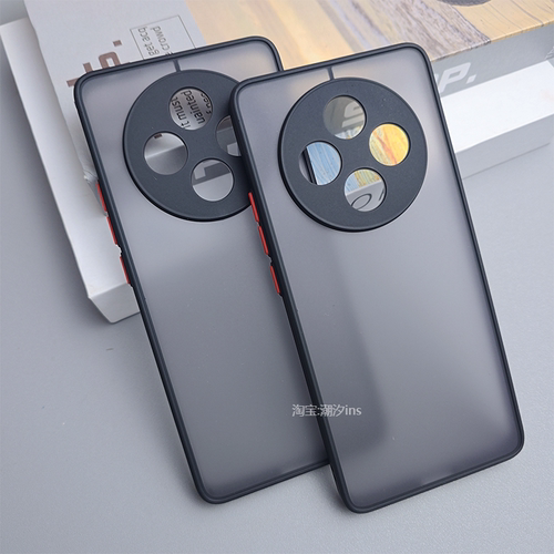 适用OPPOA3Pro手机壳新款A3Pro保护壳A3por全包防摔PJY110磨砂硬壳简约个性创意透黑0pp05g外壳男女