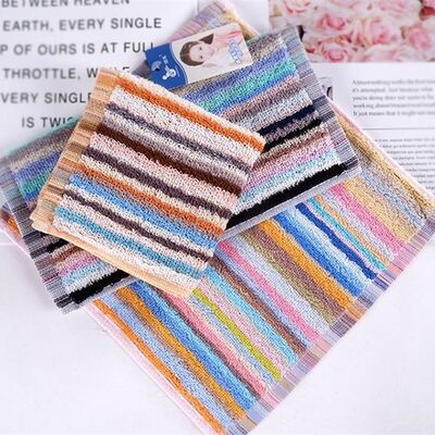 棉纱小毛巾洗脸宾馆吸水厨房抹布擦手巾四方巾家用擦嘴洗碗巾