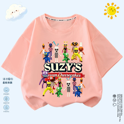 Suzys Restauran苏西的餐厅游戏衣服儿童短袖t恤薄款半袖上衣童装