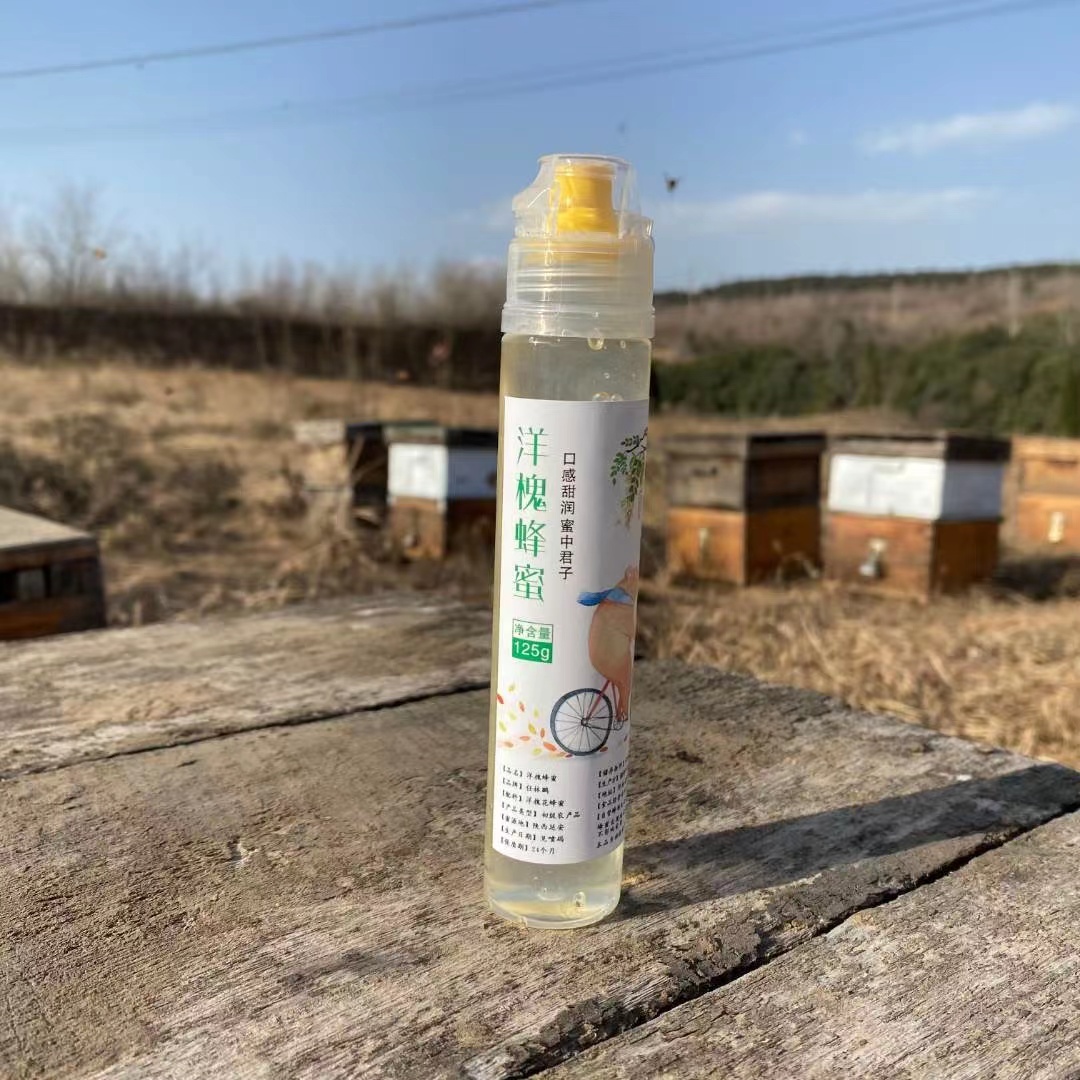 陕西延安洋槐蜂蜜便携装125克包邮