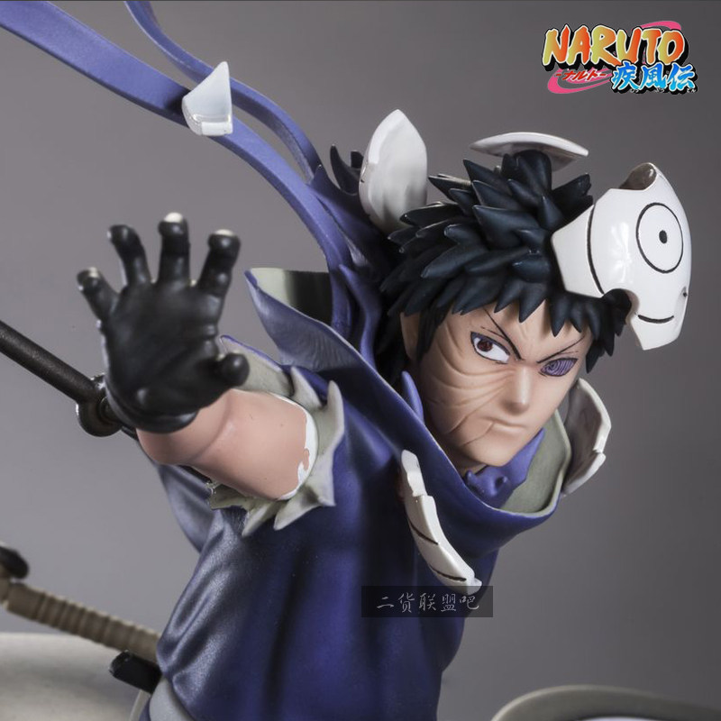 包邮火影忍者uchiha obito宇智波带土 斑 卡卡西手办模型公仔礼物