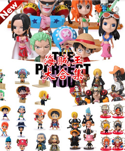 ONEPIECE 航海王手办 路飞索隆乔巴Q版摆件玩偶模型公仔 生日礼物