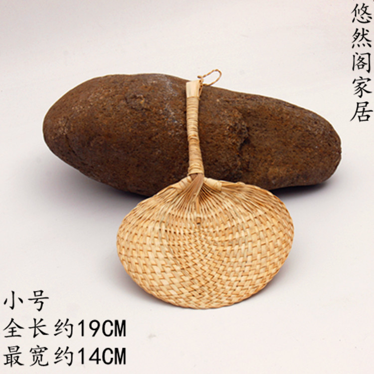 완전 수제 해바라기 부채 매일 복숭아 모양의 작은 부채 댄스 부채 바나나 부채 수동 부채 끝없는 바나나 부채