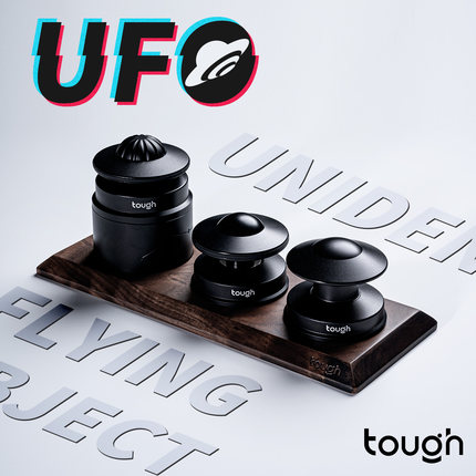 顽固咖啡UFO系列咖啡三件套幽浮恒力压粉器布粉器针式自重布粉器