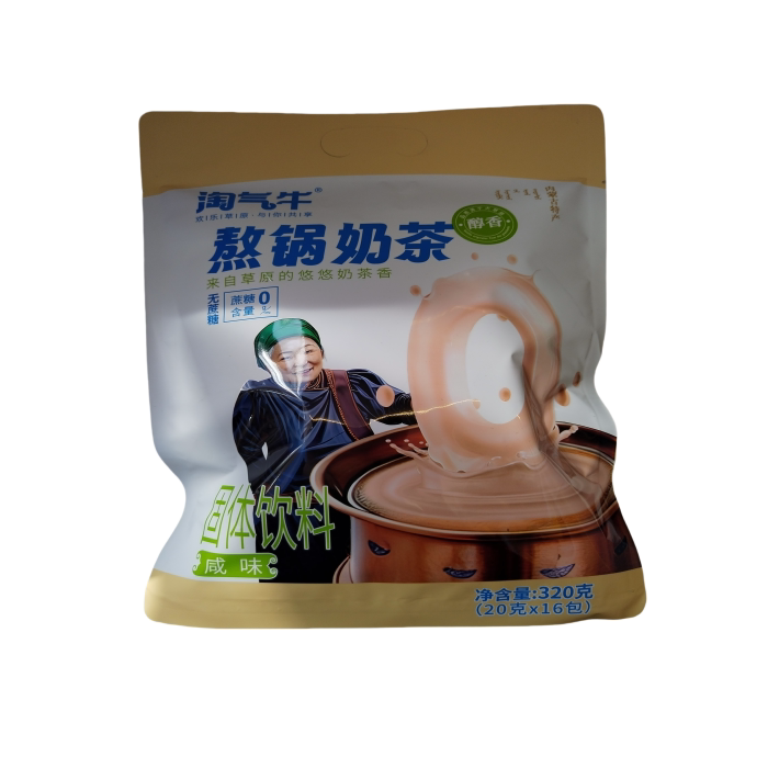内蒙古淘气牛熬锅奶茶320克图片