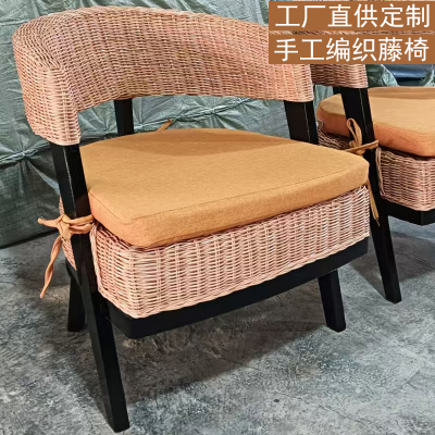 藤家具阳台藤椅三件套休闲椅圈椅