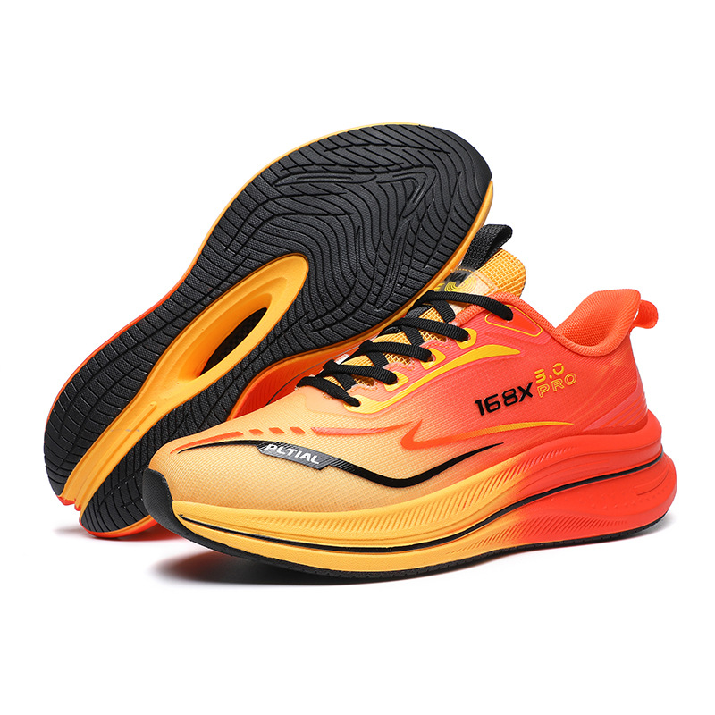 超轻跑步鞋男2025新款夏季透气减震跑鞋青少年中小学生运动鞋男童