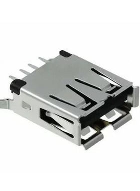 1734366-1 TE/AMP原装 4P USB-A形 USB插座 DVI HDMI连接器