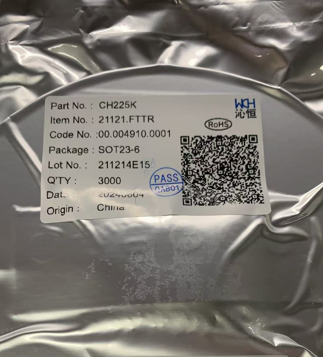 IC电源母口WCHCH225KTYPE-C图片
